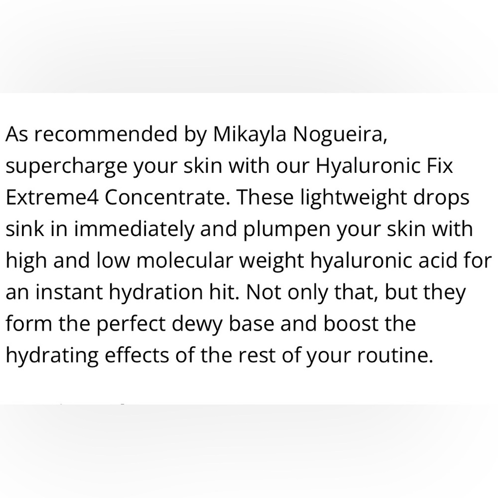 Nip + Fab Hyaluronic Fix Extreme4 Concentrate Serum - Picture 3 of 9